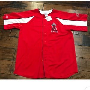 ANGELS - Majestic jersey size Large